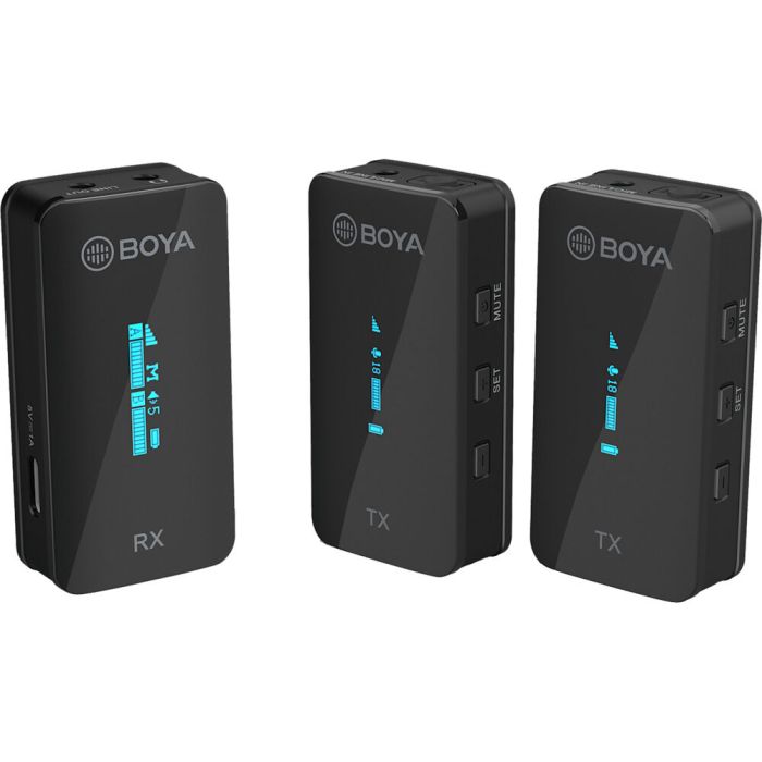 Boya BY-XM6-S2 2.4GHz Ultra-compact Wireless Microphone System