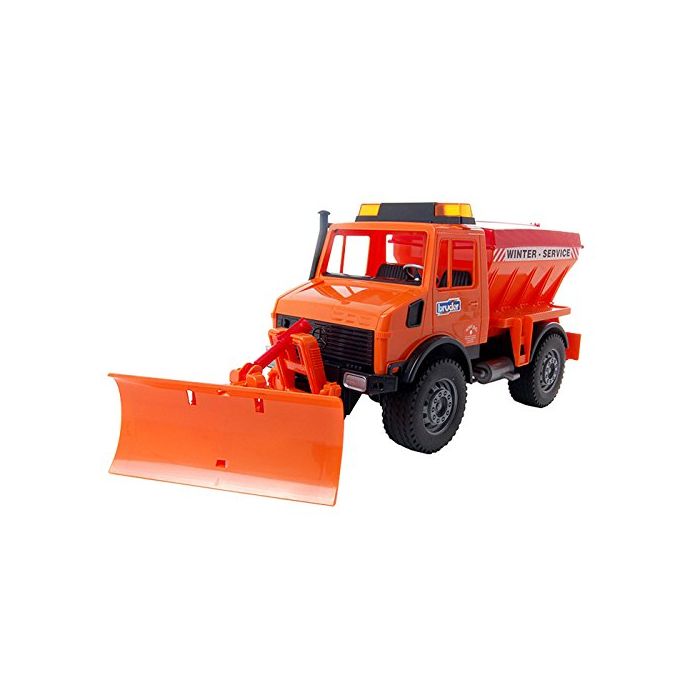 Bruder MB-Unimog Winter Service With Snow Plough (02572) Bruder MB-Unimog Winter Service With Snow Plough (02572)