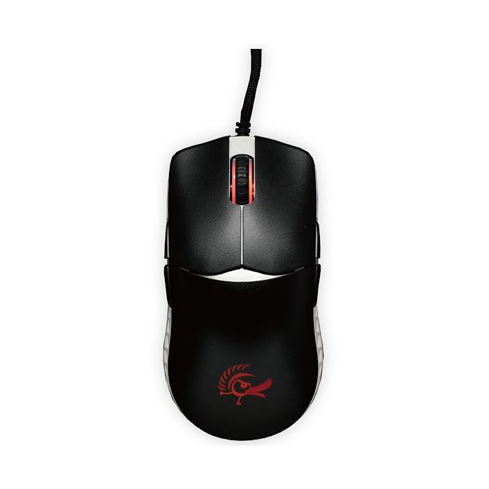 Ducky Feather Black / White Optical Gaming Mouse 16000 CPI Kailh Switch