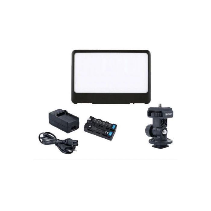 Falcon Eyes Soft LED Lamp Set Dimmable DV-80SL-K2 incl. Battery