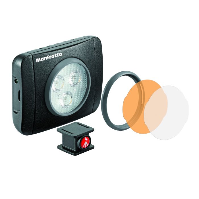 Manfrotto Lumimuse Series 3 LED Light & Accessories Black (MLUMIEPL-BK) Manfrotto Lumimuse Series 3 LED Light & Accessories Black (MLUMIEPL-BK)