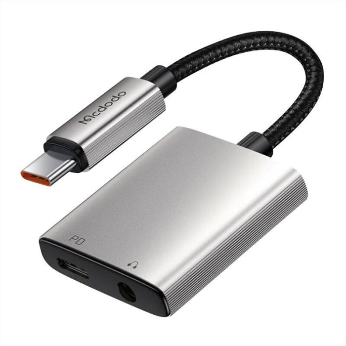 Mcdodo CA-5550 Audio Adapter 2in1 Lightning to Lightning + DC 3.5mm