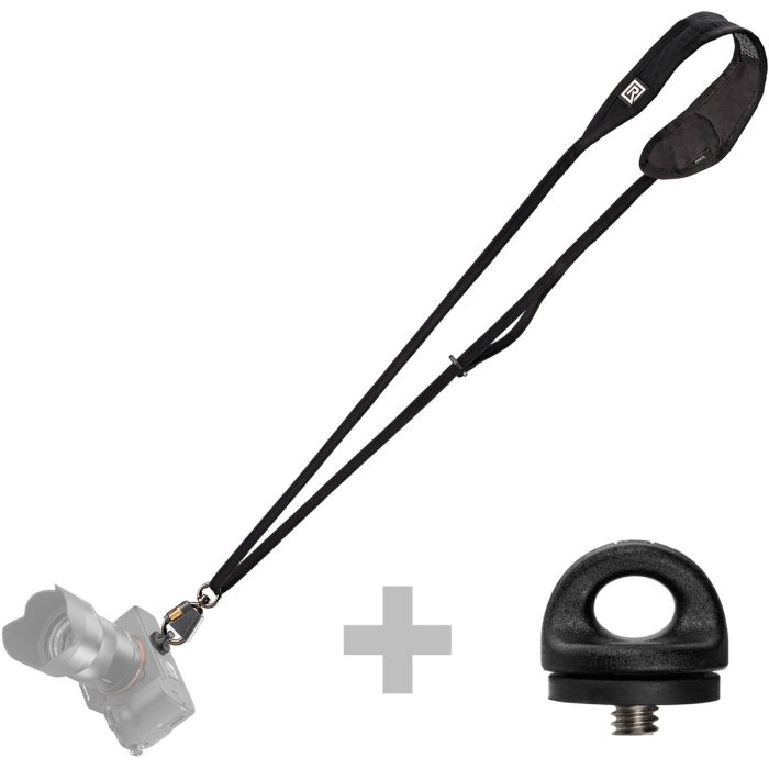 BlackRapid Street Original Camera Sling Design with Extra FR-5 Black (481003)