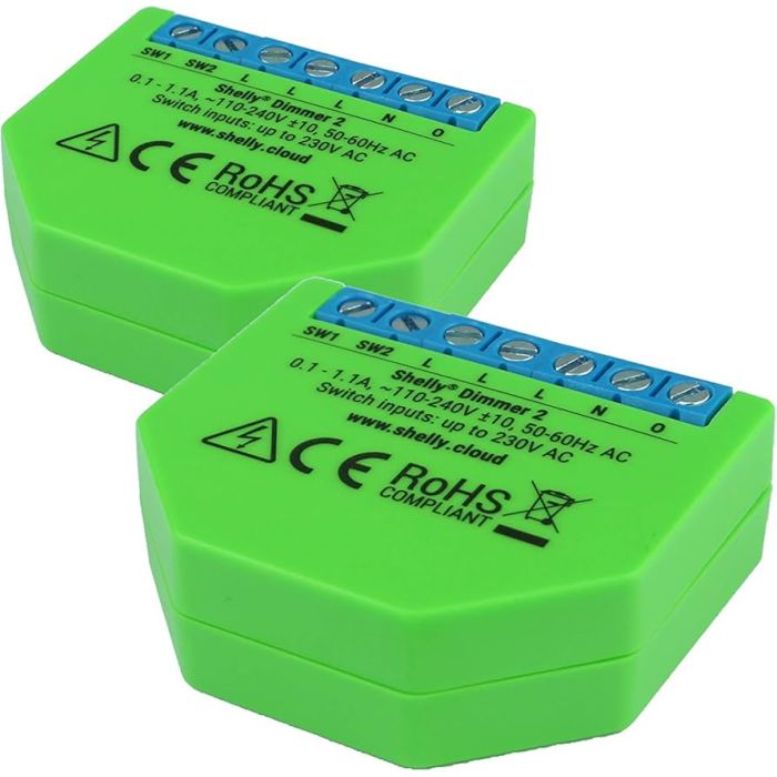 Shelly Dimmer 2 Controller Set of 2