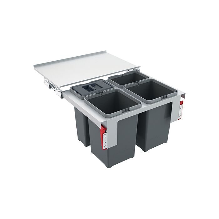 Franke Atkritumu Šķirošanas Tvertnes Garbo 60 2x8l, 2x12l (121.0200.676)