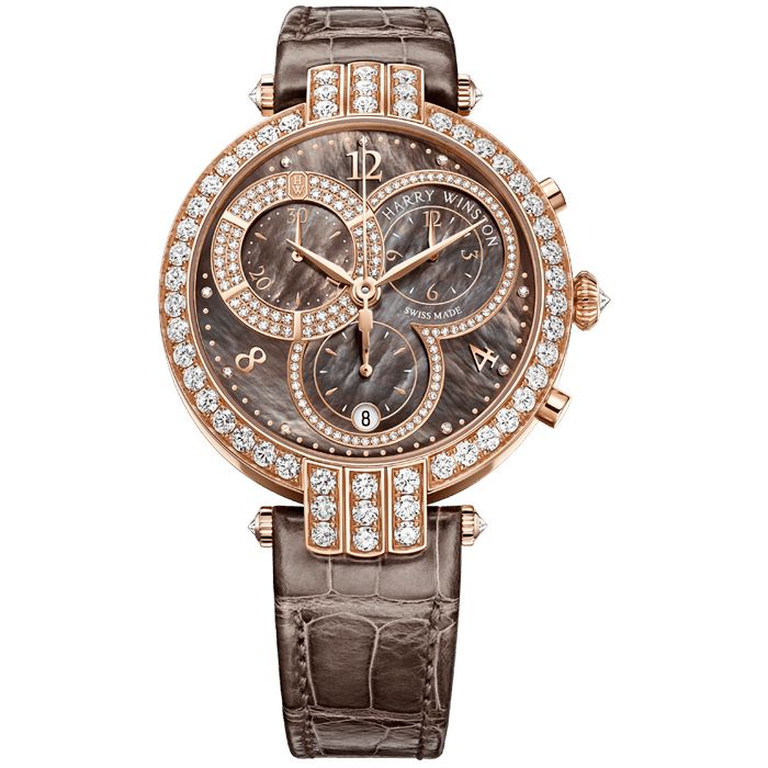 Harry Winston Premier Chronograph 40mm Ladies Watch PRNQCH40RR002