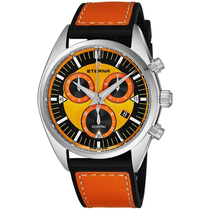 Eterna KonTiki Quartz Chronograph Men's Watch 1250.41.70.1359 Eterna KonTiki Quartz Chronograph Men's Watch 1250.41.70.1359