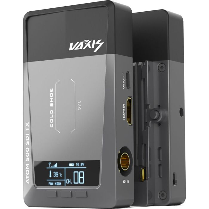 Vaxis Atom 500 SDI Basic Wireless Video Transmitter and Receiver Kit