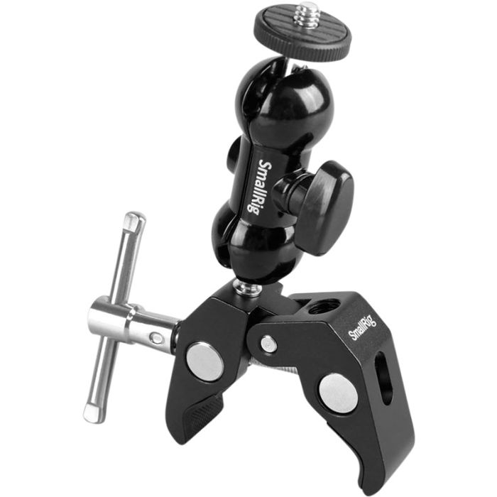 SmallRig 1138 Multi-function Super Clamp with Double Ball Heads & 1/4" Screw