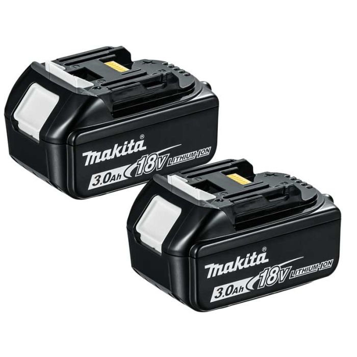 Makita 3.0Ah 18V Lithium-Ion 2-pack