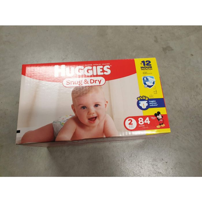 Huggies Snug & Dry - 84 pieces, Size 2 - Disney Mickey Mouse (036000406993) (Ražots ASV)