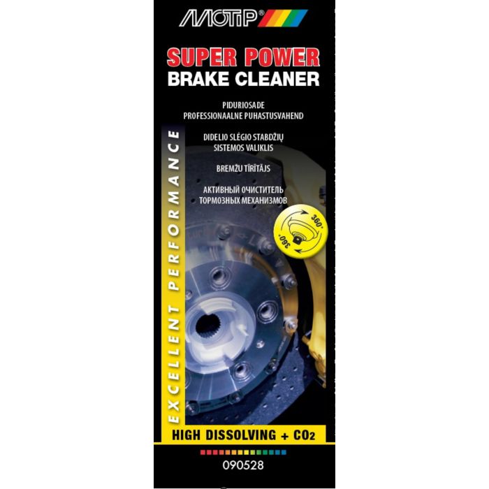 Motip Super Power Brake Cleaner 500ml (090528BS&MOTIP)