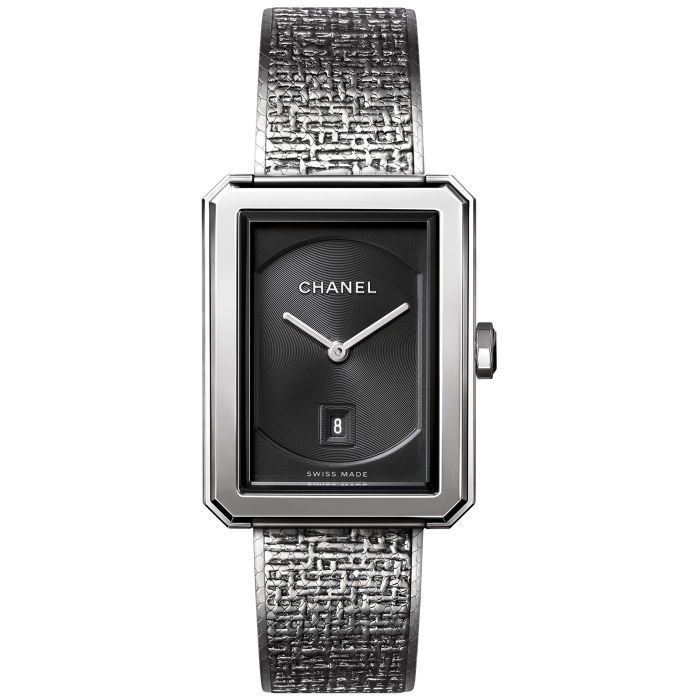 Chanel Boyfriend Tweed 34mm Ladies Watch H4878 Chanel Boyfriend Tweed 34mm Ladies Watch H4878
