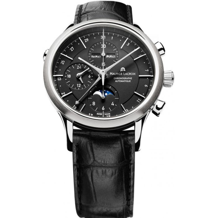 Maurice Lacroix Les Classiques Phase de Lune Men's Watch LC6078-SS001-33E