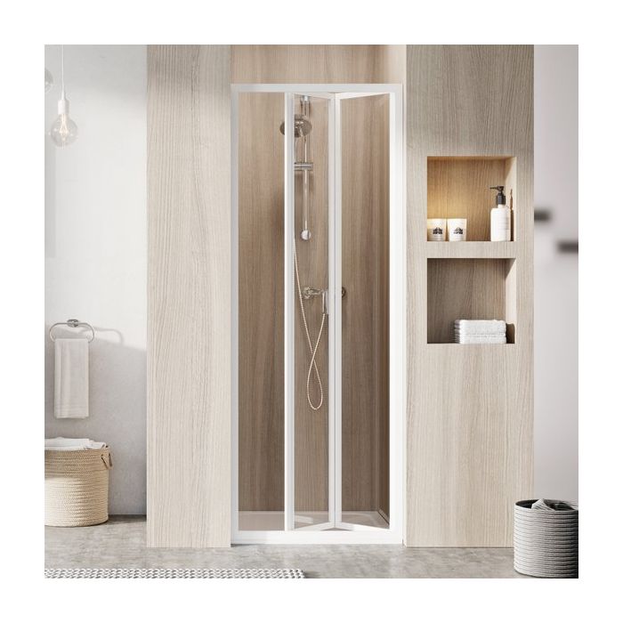 Ravak Shower Door SDZ2-70 195 White + Glass Transparent (01V101O2Z1)