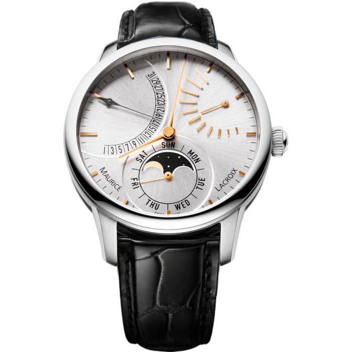 Maurice Lacroix Masterpiece Lune Retrograde Men's Watch MP6528-SS001-130