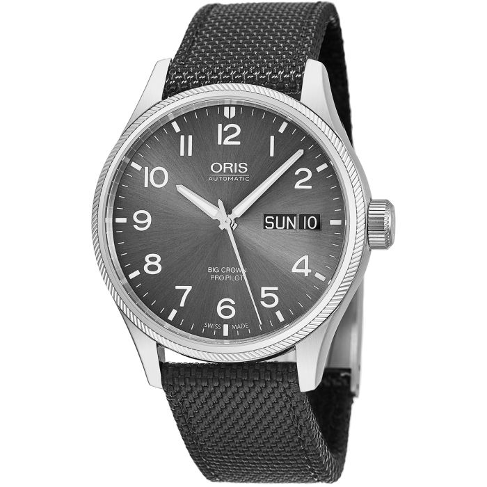 Oris Big Crown Pro Pilot Day Date Men's Watch 75276984063LS17