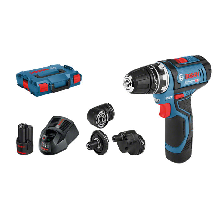 Bosch GSR 12V-15 FC Set, 2x2.0Ah, 4xGFA L-boxx (06019F6000) Bosch GSR 12V-15 FC Set, 2x2.0Ah, 4xGFA L-boxx (06019F6000)