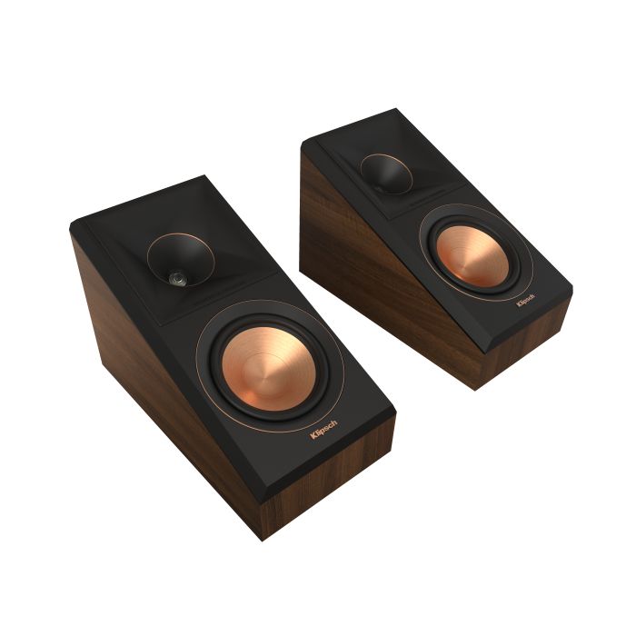 Klipsch RP-500SA II Walnut Atmos Surround Speakers (Pair / Set of 2)