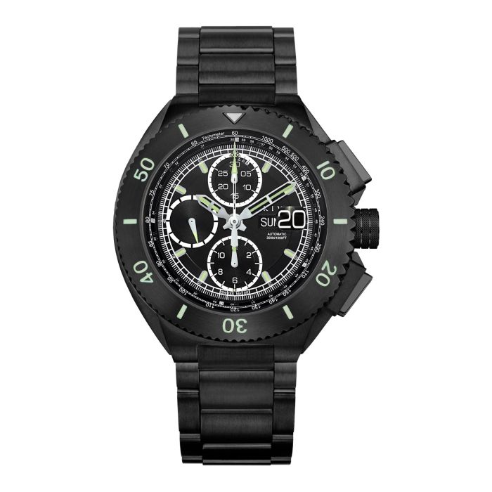 Kiva HALO 272 Titanium DLC Chronograph LE Men's Watch 272.01.01.01-DLC Kiva HALO 272 Titanium DLC Chronograph LE Men's Watch 272.01.01.01-DLC