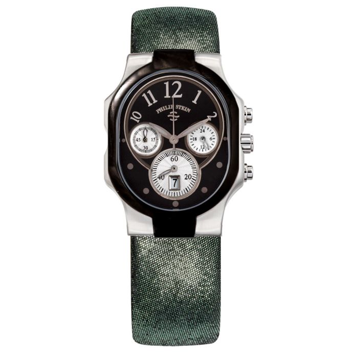 Philip Stein Signature Classic Chronograph Ladies Watch 22TB-FB-CGRM