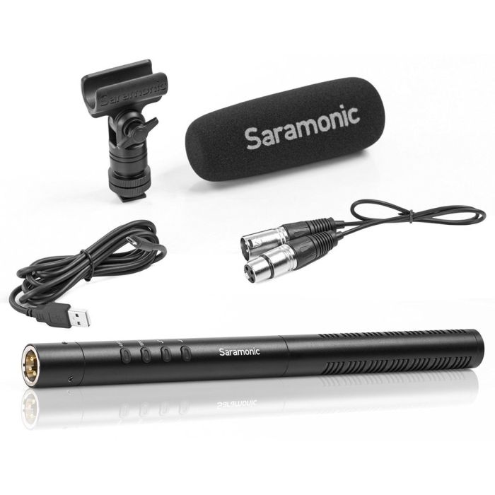 Saramonic R-TM1 11" Super-Cardioid Broadcast XLR Shotgun Condenser Microphone