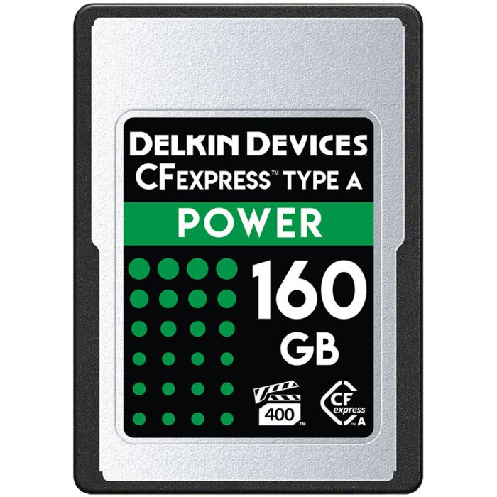 Delkin Devices 160GB POWER CFexpress Type A Memory Card (DCFXAPWR160)