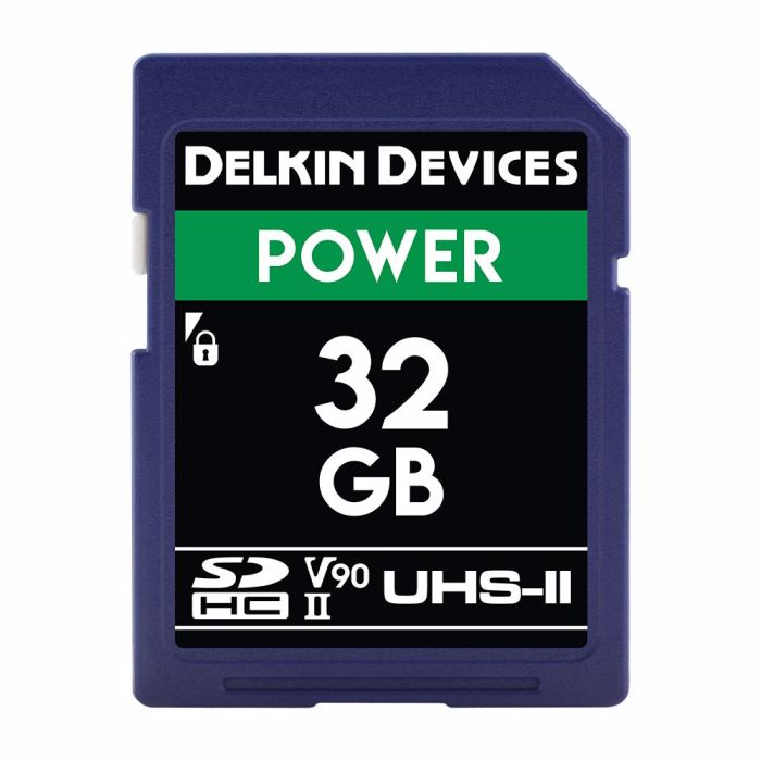 Delkin Power SDHC 32GB Class 10 U3 V90 300/250 MB/s (DDSDUHS232GB) Delkin Power SDHC 32GB Class 10 U3 V90 300/250 MB/s (DDSDUHS232GB)