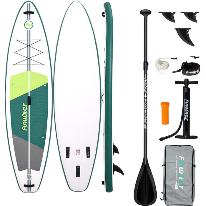 FunWater SUP paddleboard SUPFW69A (green-white)