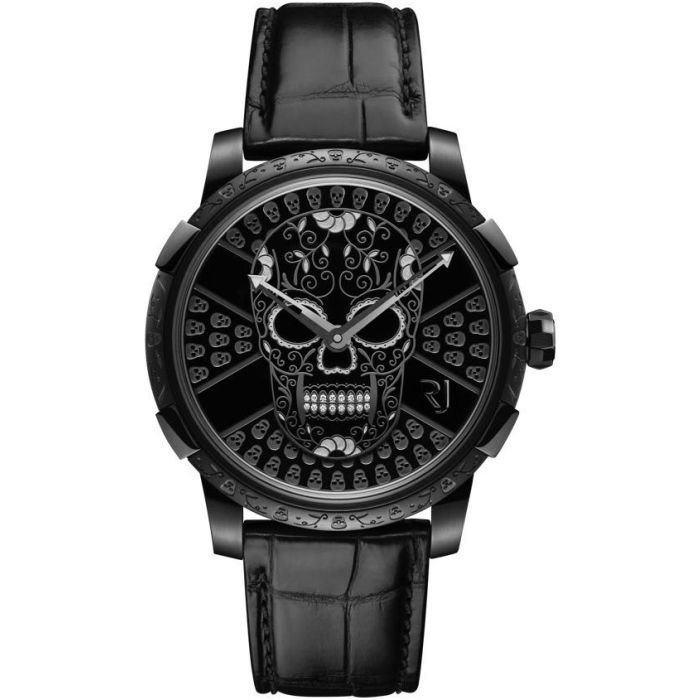Romain Jerome Dia De Los Muertos Clasico Men's Watch RJ.M.AU.FM.001.06 Romain Jerome Dia De Los Muertos Clasico Men's Watch RJ.M.AU.FM.001.06