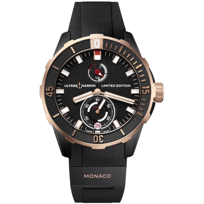 Ulysse Nardin Diver Chronometer Men's Watch 1185-170LE-3/BLACK-MON