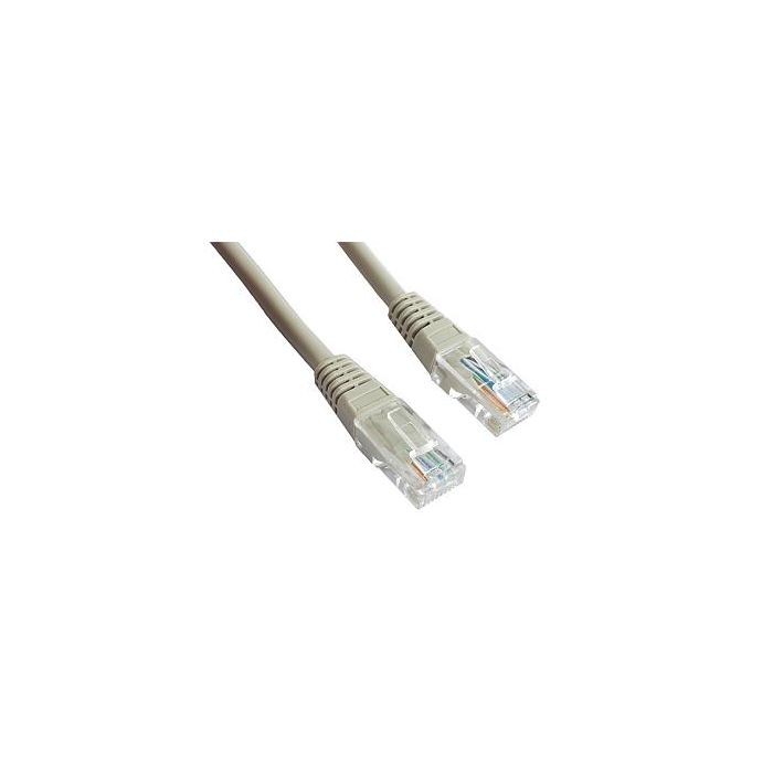Gembird Patch Cord RJ45, Cat.5e, UTP, 1m, Gray (PP12-1M)
