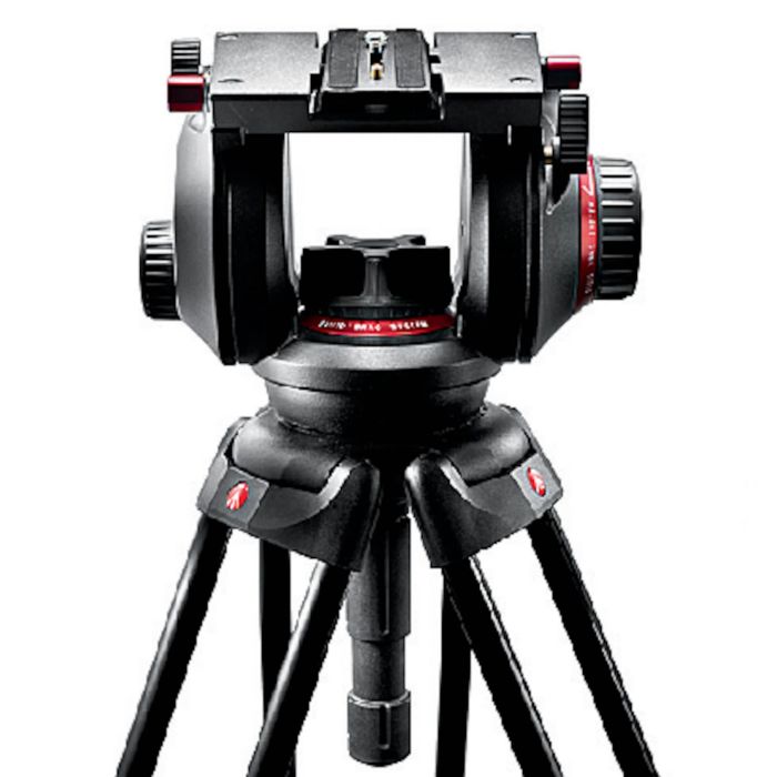 Manfrotto 509 Fluid Video Head With 100mm Half Ball (509HD)
