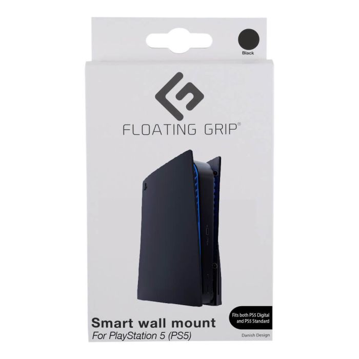 Floating Grip PS5 Wall Mount Black
