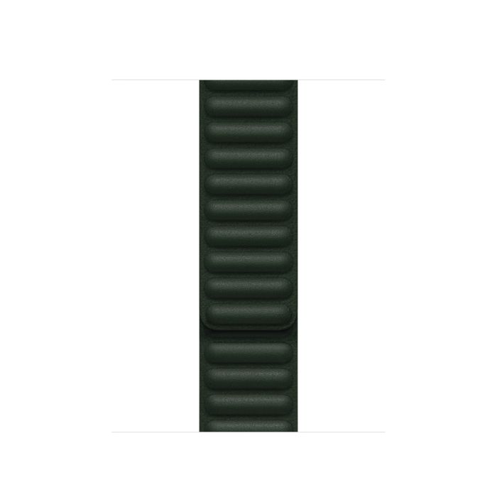 Apple 41mm Sequoia Green Leather Link - M/L ML7Q3ZM/A