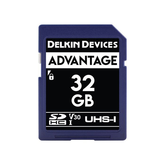 Delkin Advantage SDHC 32GB Class 10 U3 V30 90/90 MB/s (DDSDW63332GB)