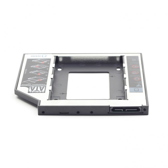 Gembird Slim Mounting Frame for SATA 2.5'' Drive to 5.25'' Bay, 9.5mm (MF-95-01) Gembird Slim Mounting Frame for SATA 2.5'' Drive to 5.25'' Bay, 9.5mm (MF-95-01)