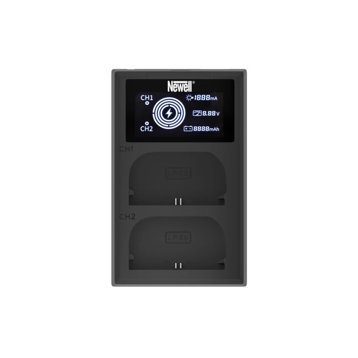 Newell FDL-USB-C Dual-channel Charger for LP-E6
