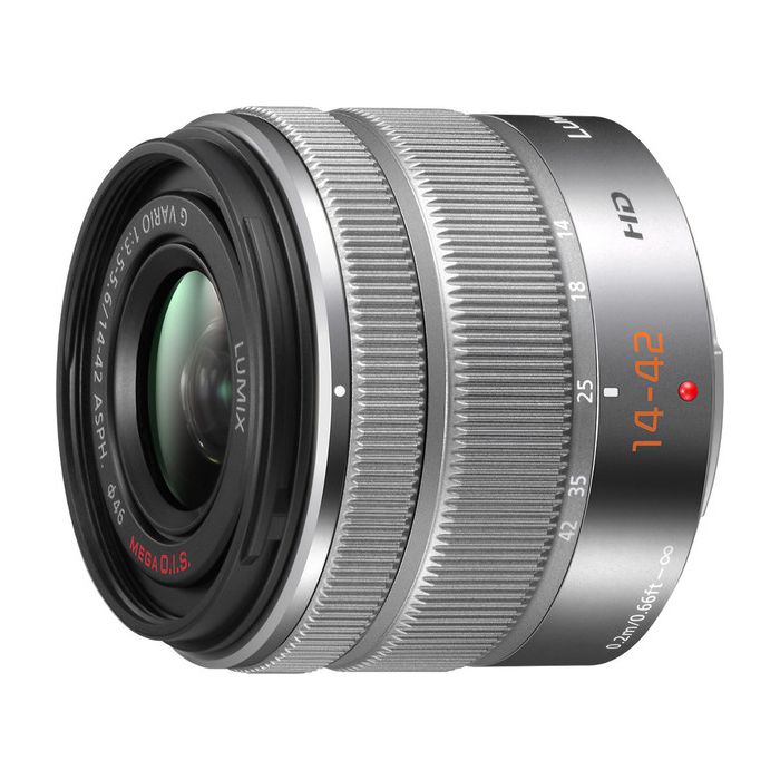 Panasonic Lumix G Vario 14-42mm f/3.5-5.6 II ASPH MEGA O.I.S. Silver (H-FS1442AE-S)