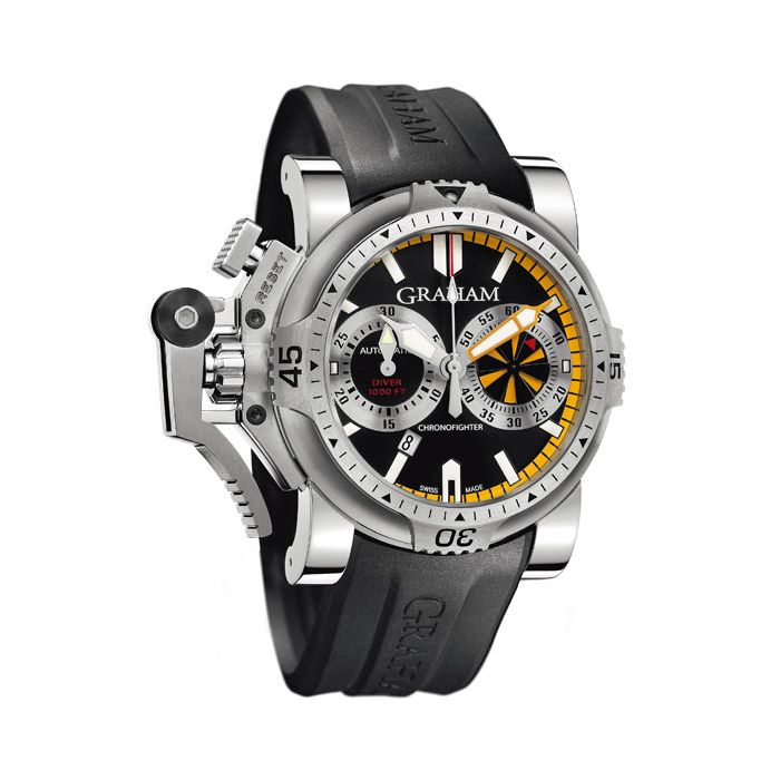 Graham Chronofighter Oversize Diver Turbo Men's Watch 2OVES.B15A