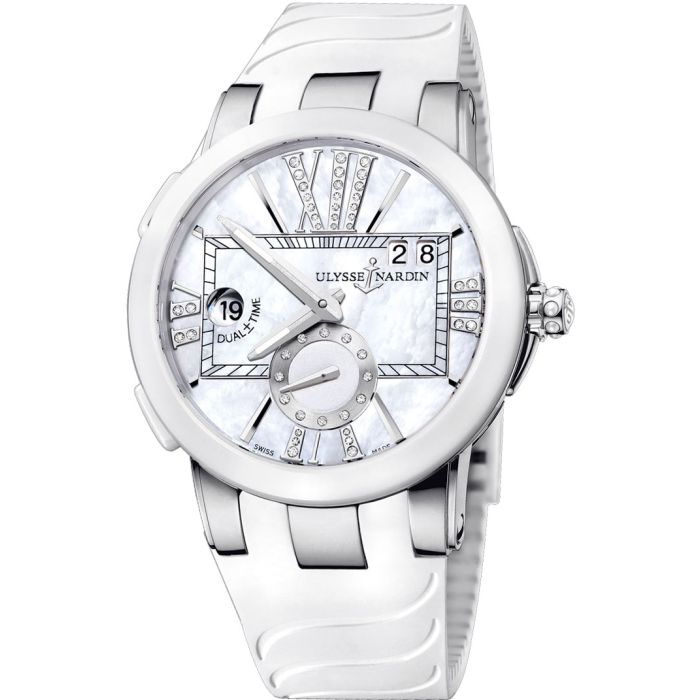 Ulysse Nardin Executive Dual Time Ladies Ladies Watch 243-10-3-391 Ulysse Nardin Executive Dual Time Ladies Ladies Watch 243-10-3-391