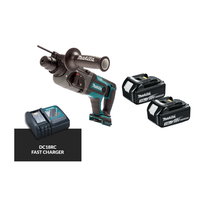Makita DHR241 + 2x3.0Ah + DC18RC