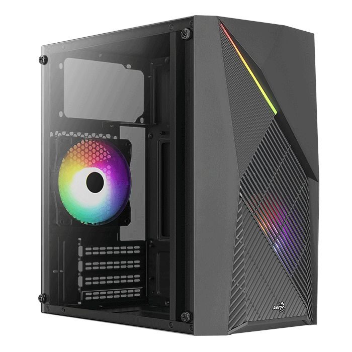 AeroCool Case Raider Mini RGB Mini Tower (AEROPGSRAIDER-M-G-V3)