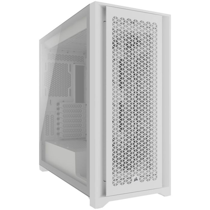 Corsair iCUE 5000D Airflow Core Mid Tower, Tempered Glass - White (CC-9011262-WW)