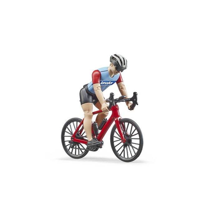 Bruder bworld racing bicycle with cyclist (63110) Bruder bworld racing bicycle with cyclist (63110)