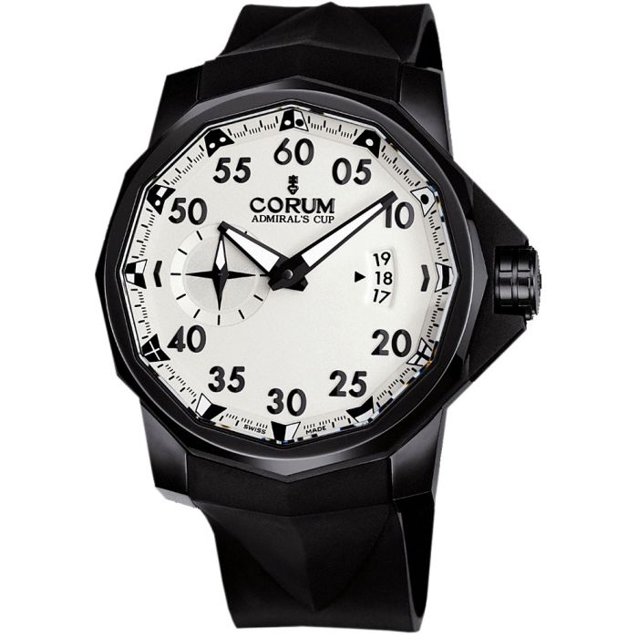 Corum Admirals Cup Black Competition 48 Men's Watch 947.931.94-0371.AA52