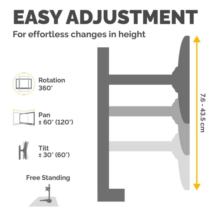 Fellowes Professional Dual Monitor Arm (8043701)