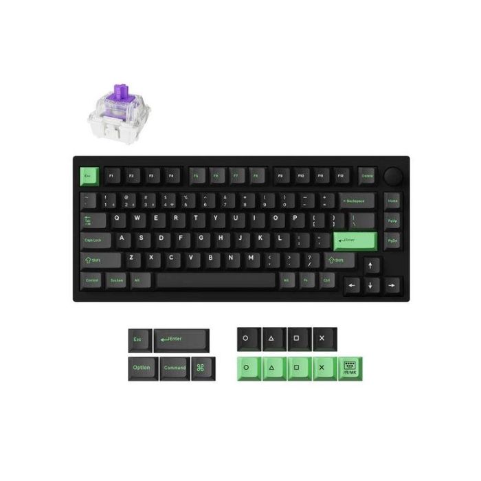 Keychron P1 HE RGB Keyboard Black (P1H-M1Z)