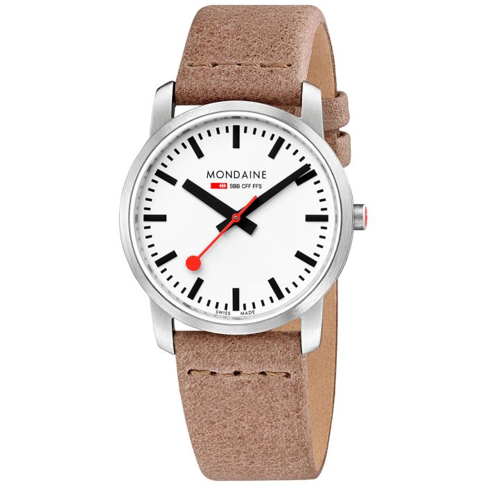 Mondaine Simply Elegant Unisex Watch A400.30351.16SBG Mondaine Simply Elegant Unisex Watch A400.30351.16SBG
