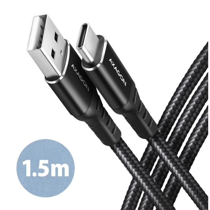 Axagon USB-C to USB 2.0 Cable 1.5m Black (BUCM-AM15AB)